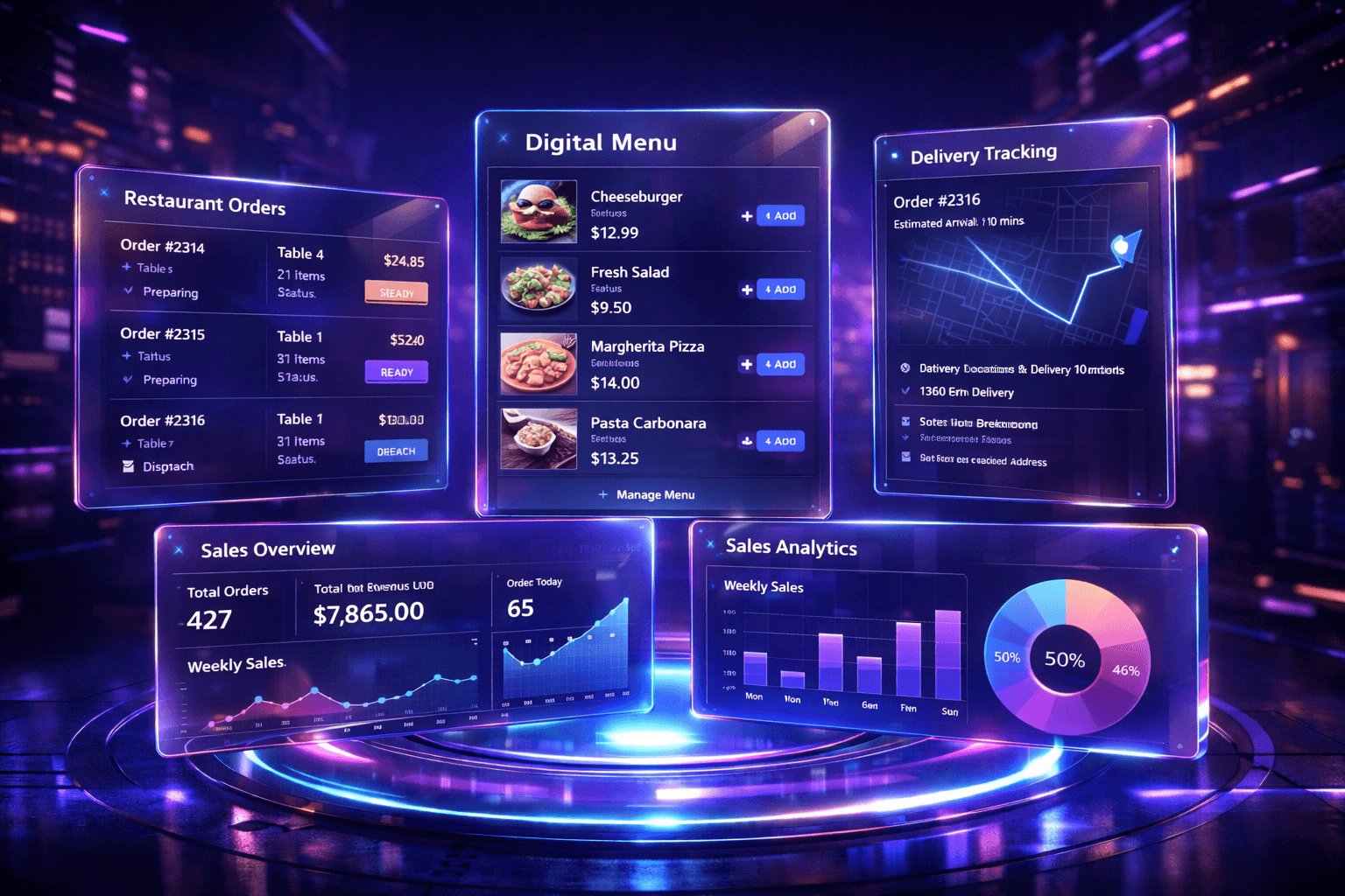 Restaurant Software Development & Food Delivery App Development